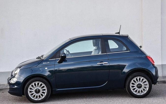 Fiat 500 cena 54858 przebieg: 16000, rok produkcji 2022 z Świebodzice małe 781